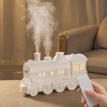 Vintage Train-Shaped Steam Diffuser